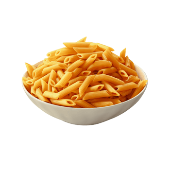 Pasta Food Design with Clear and Transparent Background png