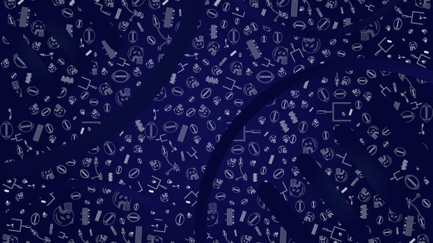 Abstract futuristic geometric seamless pattern isolated dark blue background. design template suitable for sport background, football, game banner, olympic sport poster and wallpaper vector