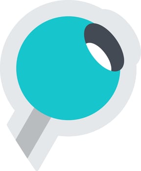 Optical Flat Icon vector