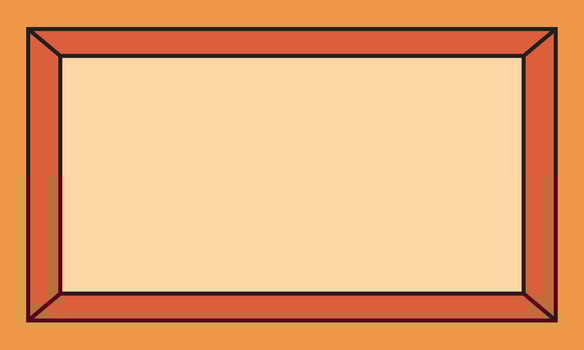 Background cardboard frame deep unique design vector
