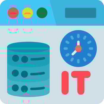 Cache Flat Icon vector