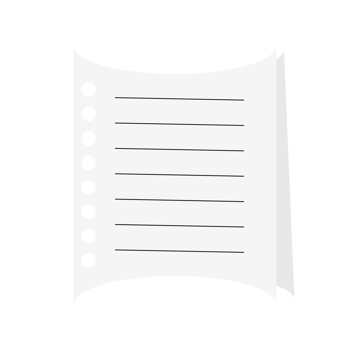Note paper illustration png