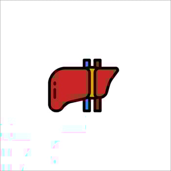 Liver icon, liver symbol, liver icon, liver icon, liver icon, liver icon, vector