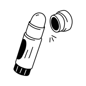 Adhesive glue stick design in modern style vector