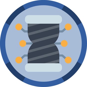 Latency Flat Icon vector