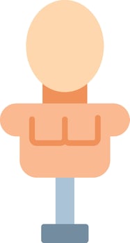 Dummy Flat Icon vector