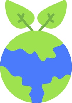 Eco Flat Icon vector