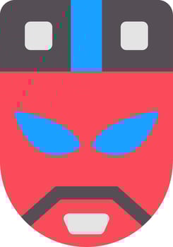 Mask Flat Icon vector