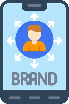Viral Flat Icon vector