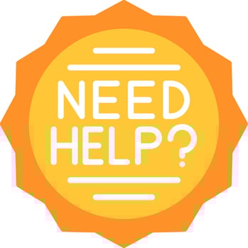 Help Flat Icon vector
