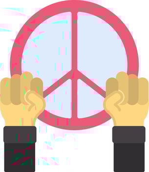 Protest Flat Icon vector