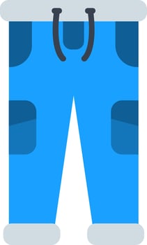Pants Flat Icon vector