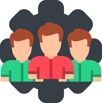 Management Dynamic Web Illustration vector