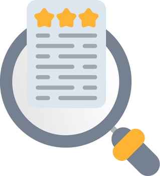 Analysis Flat Icon vector