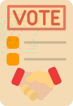 Agreement Flat Icon vector