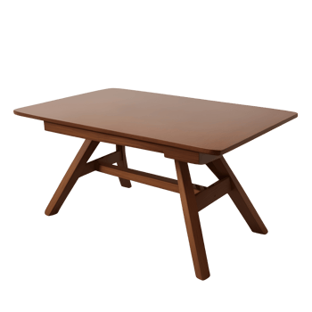 Realistic wooden table isolated on transparent background png