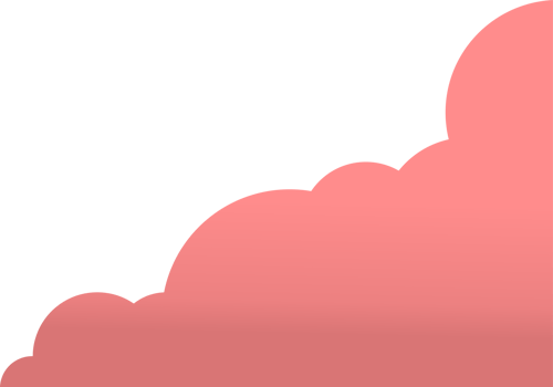 cloud elements for decoration. cloud with simple design png