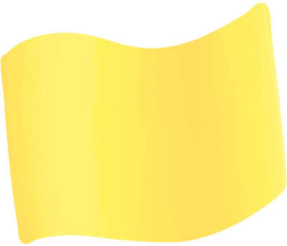 Golden yellow flag png