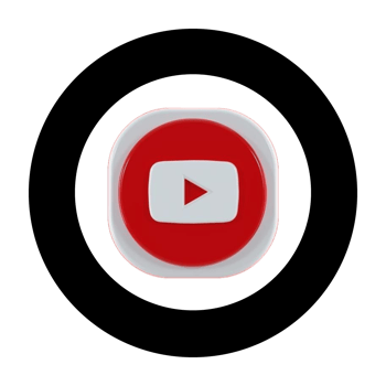 Circle youtube logo png