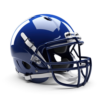 football helmet , isolated on transparent background png