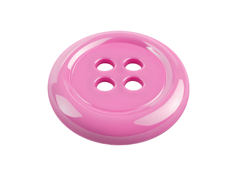 Pink Four-Hole Button png