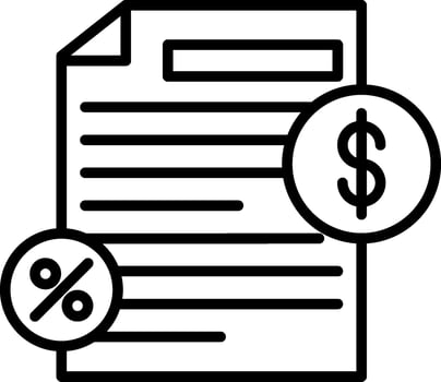 Interest Icon Design Symbol vector