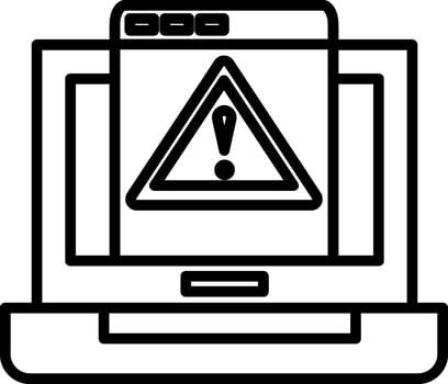 Laptop Icon Design Symbol vector