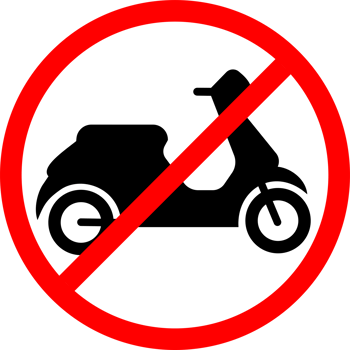 symbol prohibited using motorcycle sign in red circle or no motorcycle sign png