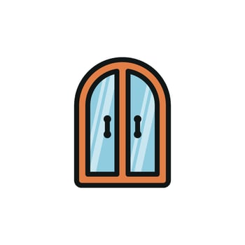 Windows icon offers a vibrant and appealing aesthetic, perfect for representing openness, clarity, or innovation vector