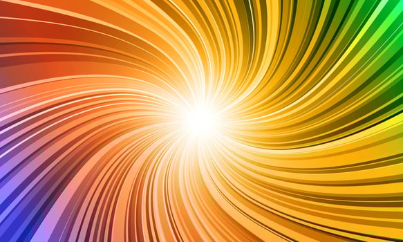 Swirling radial dark brown background. Vortex bright background. soft shine. vector