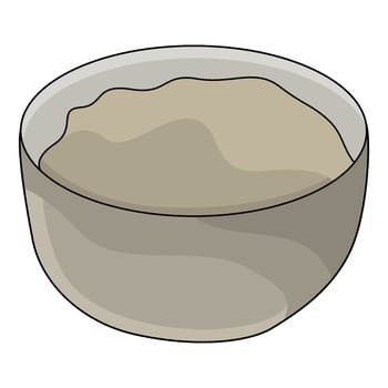 illustration of Porridge vector