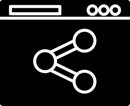 Share Icon Design Symbol vector