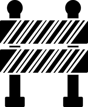 Road Block Icon Design Symbol vector