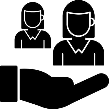 Hand Icon Design Symbol vector
