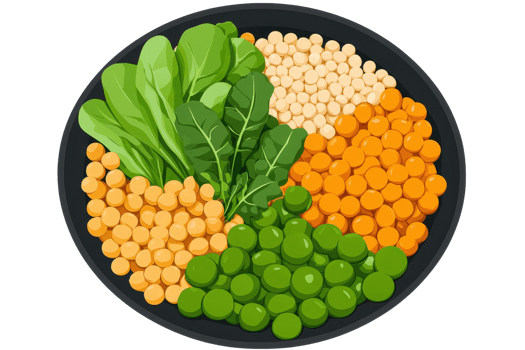 A vibrant assortment of colorful vegetables arranged in a circular pattern on a platter. png
