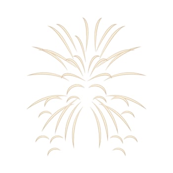 Illustration of fireworks vector