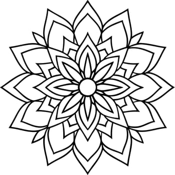 Mandala artwork design vector