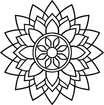 Mandala design art illustration vector