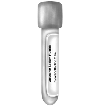Sodium Fluoride vacutainer blood collection tube png