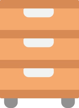 Cabinet Icon Design Symbol vector