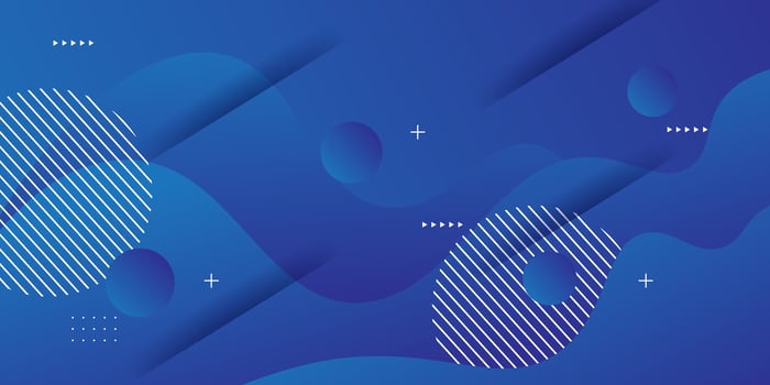 Simple modern futuristic blue wave background with realistic straight lines and shadow pattern design. Eps10 vector