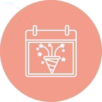 Celebration Icon Design Symbol vector