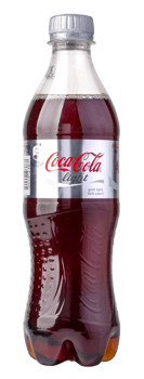 Bottle of Coca Cola isolated png