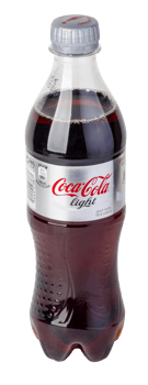 Bottle of Coca Cola isolated png