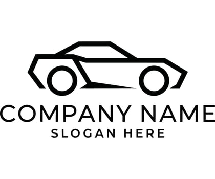 Car logo template illustration vector