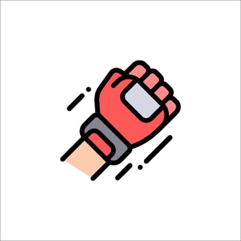 Glove icon illustration vector