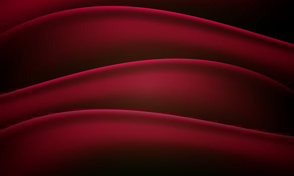 Flowing dark red curve shape with soft gradient abstract background. dark red stripe pattern. vector