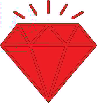 Diamond Icon Meaning Significance and Popular Uses vector