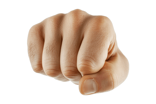 Pointing hand gesture png