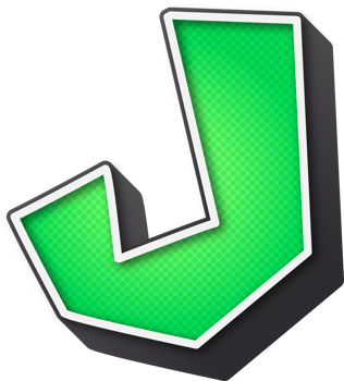 3D Super Comic Cartoon Alphabet, Letter J png